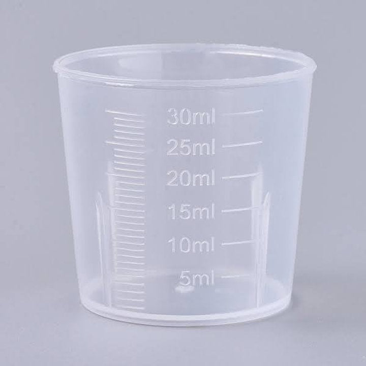 Plastic Measuring Cup 30ml – The Ultimate Garage