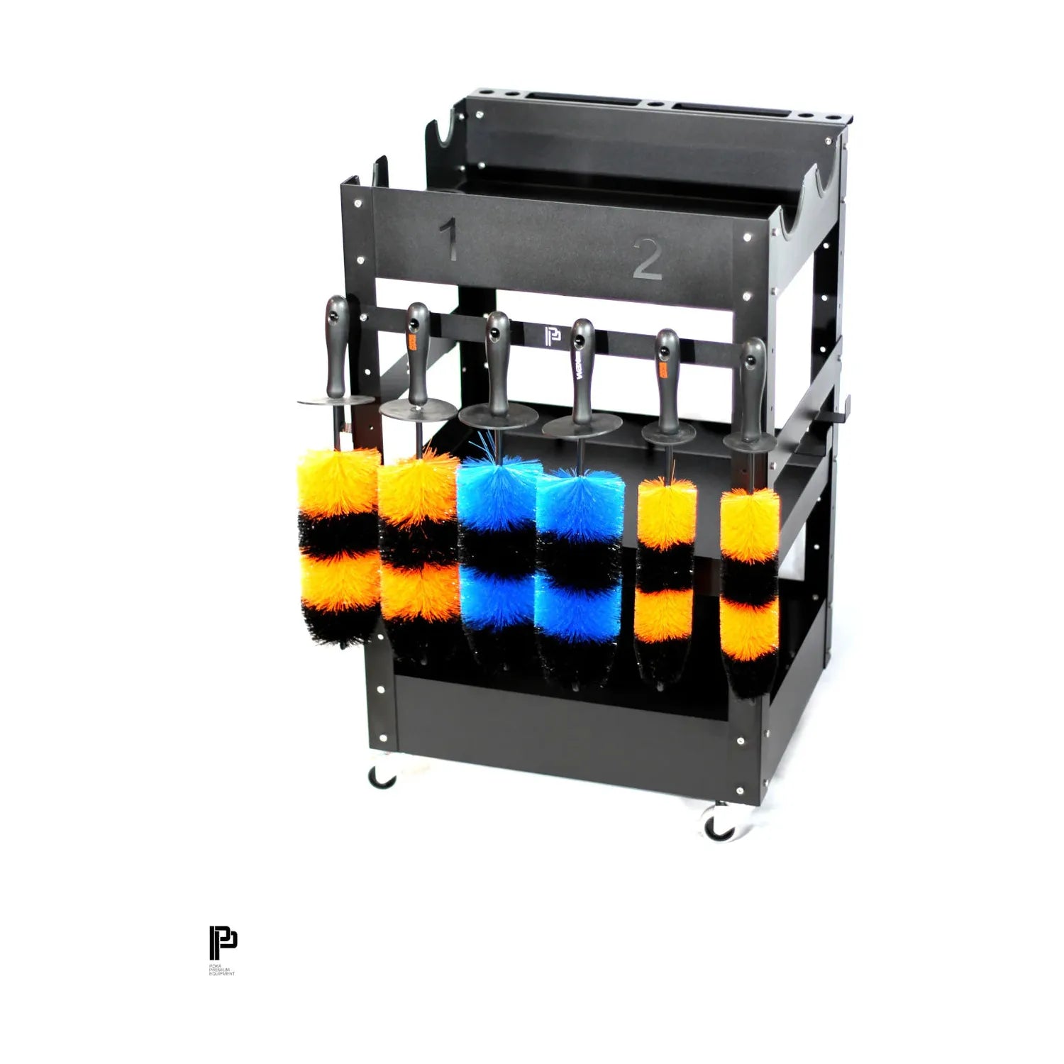 Poka Premium Brush Holder - 6 Handles