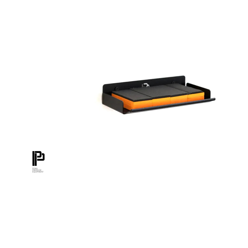 Poka Premium Leather and Upholstery Brush Shelf 40cm