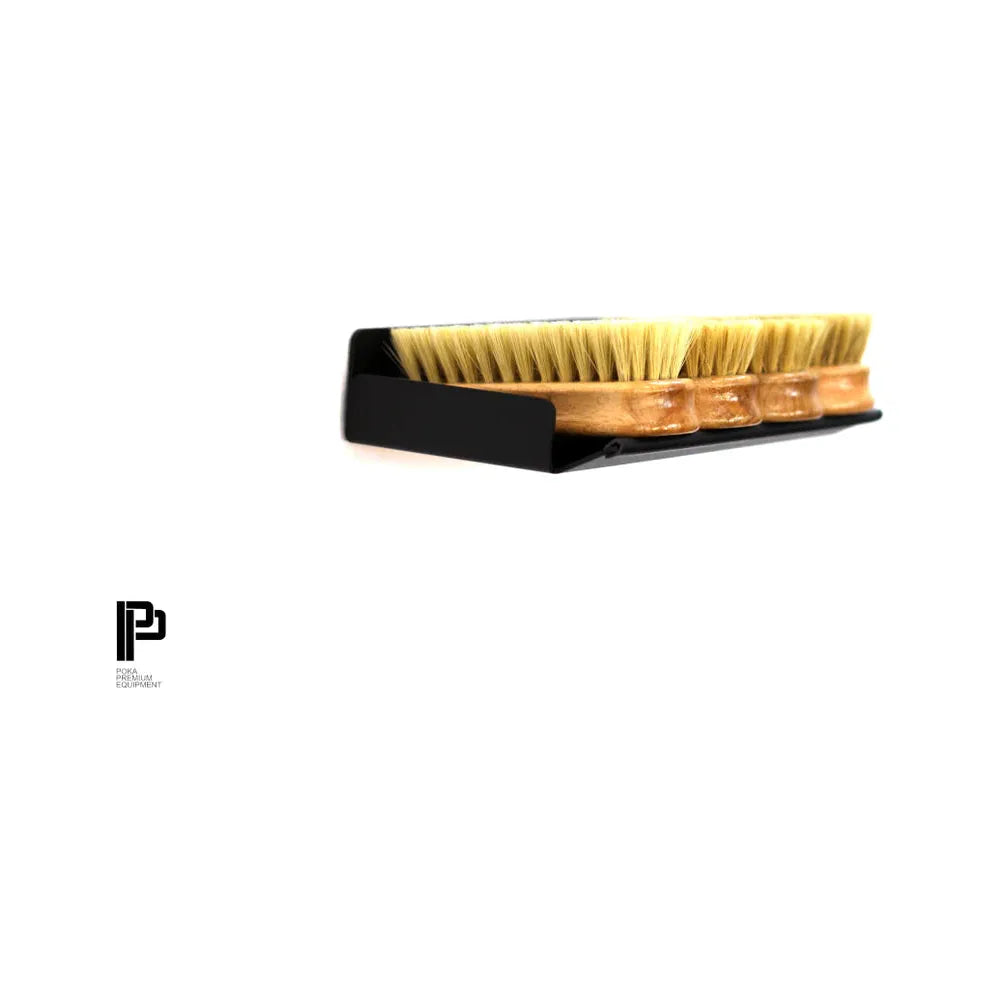 Poka Premium Leather and Upholstery Brush Shelf 40cm